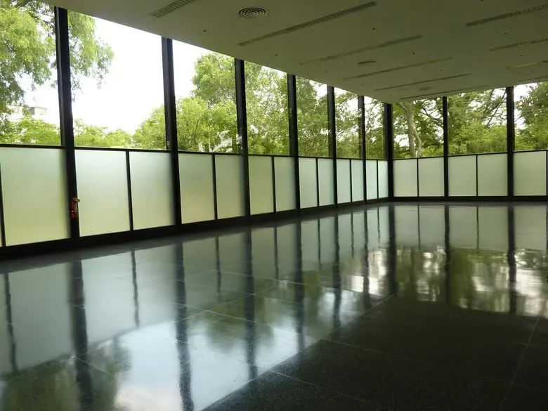 Interior of S. R. Crown Hall at Illinois Institute of Technology